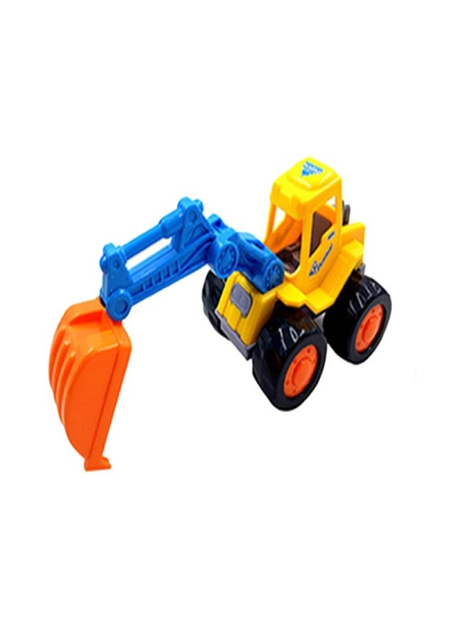PLUSPOINT Excavator Toy Construction Vehicle Truck for Kids Pack of 1pc Pretend Play Set Building Vehicles Set for Kids 3-14 Years (Funny Truck) - Image 1